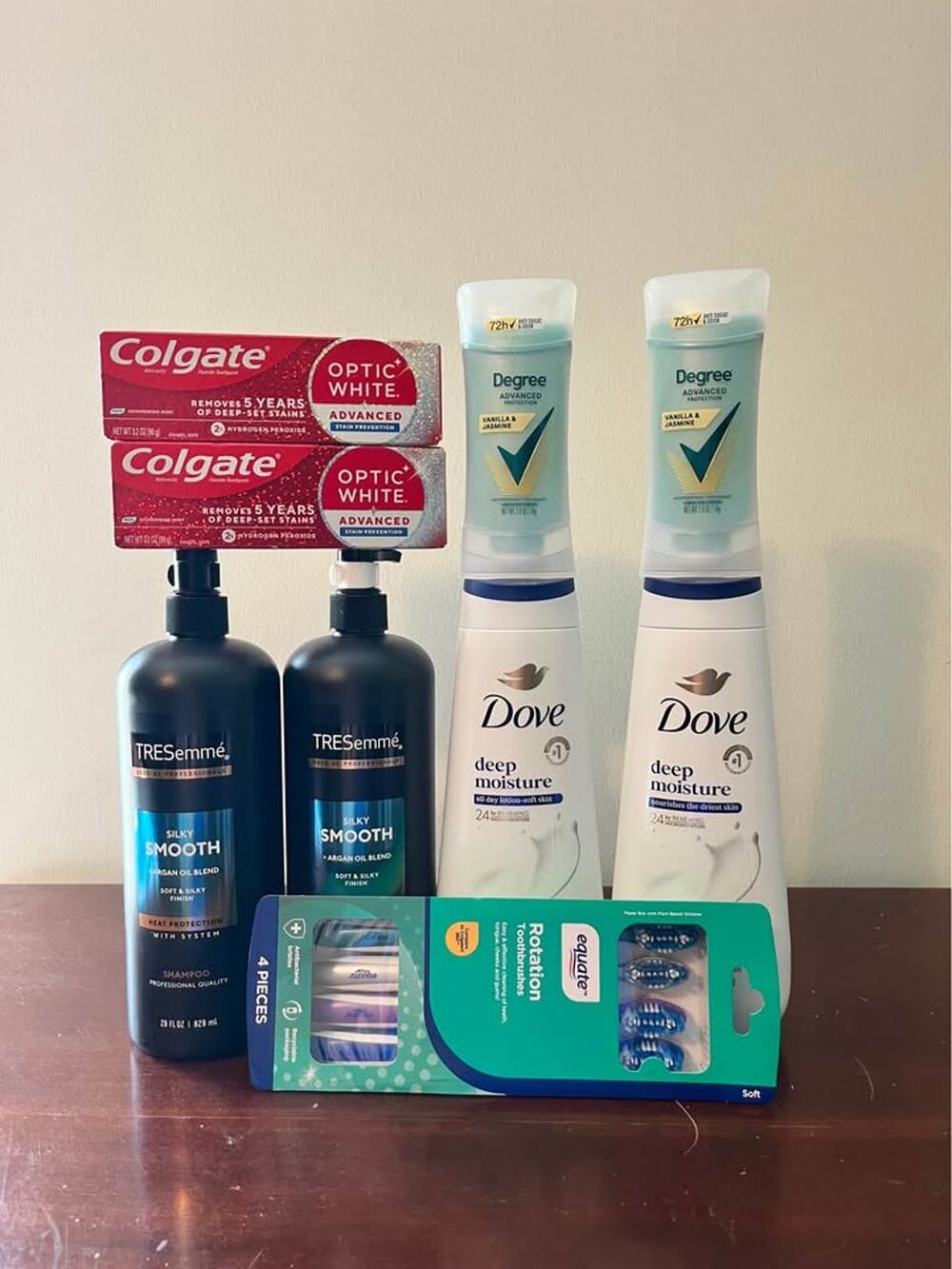 Personal Care Bundle - Colgate, Dove, TRESemmé, Degree